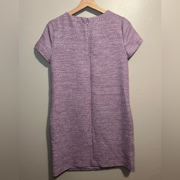 Cece Cynthia Steffe Kayte Lilac Tweed Dress - Picture 11 of 14